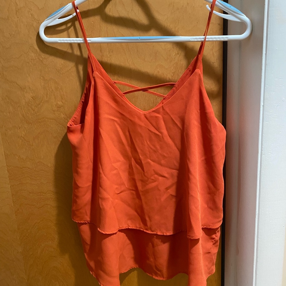 Mi Ami Tiered Ruffle Tank